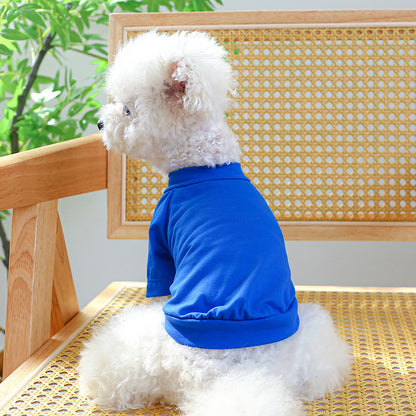 Dog Or Cat ClothesSolid color crewneck - canrusupet