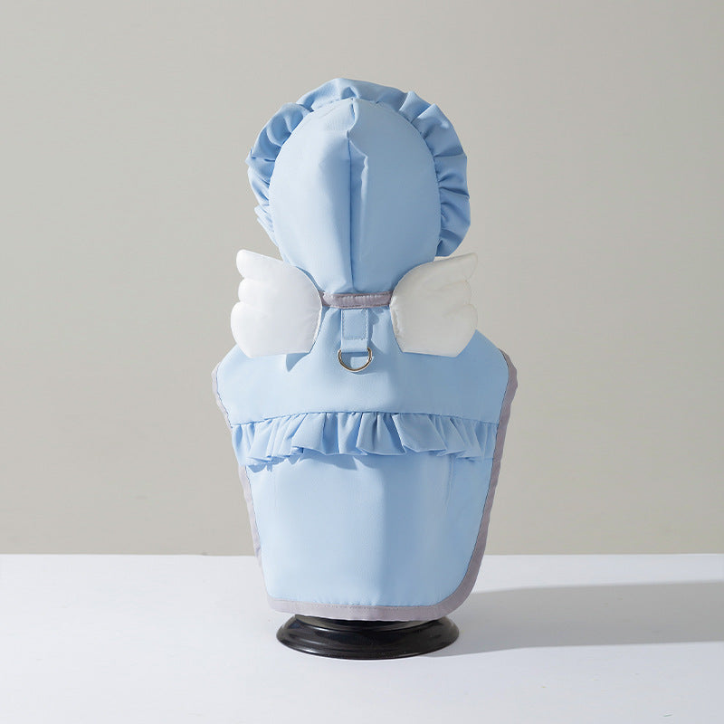 Candy-Colored Waterproof Dog Raincoat For Small Dogs canrusupet