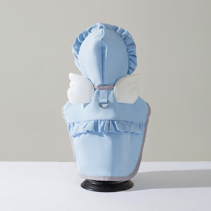 Candy-Colored Waterproof Dog Raincoat For Small Dogs canrusupet