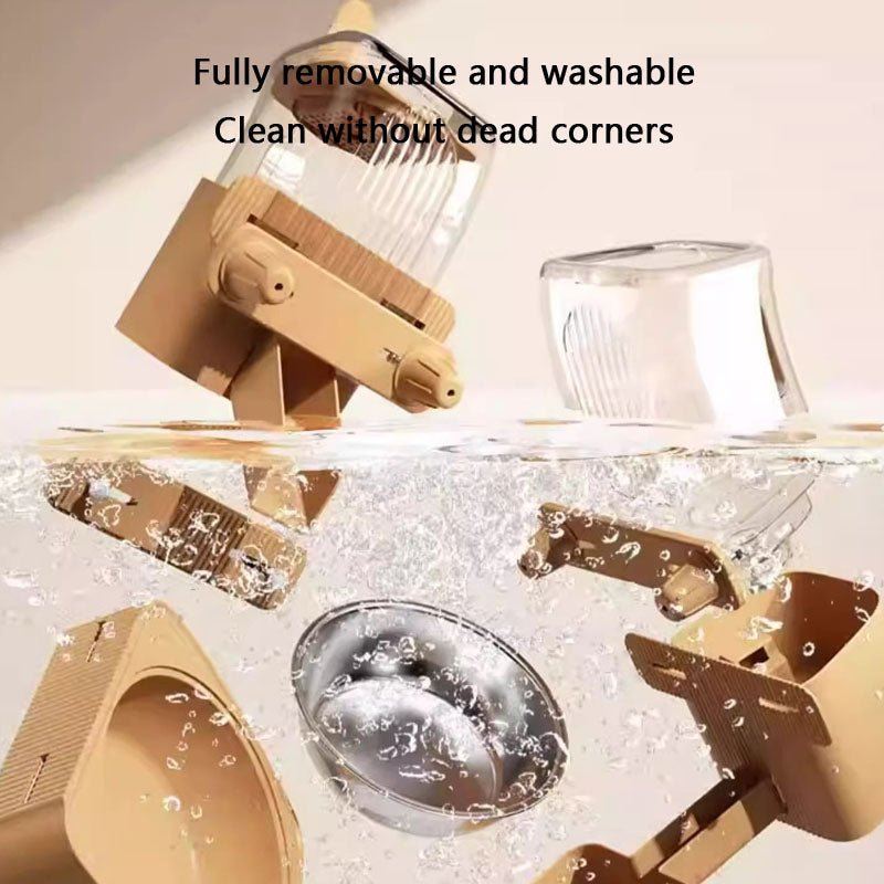 Adjustable Dog/Cat Water Fountain Bowl - Hanging Feeder canrusupet