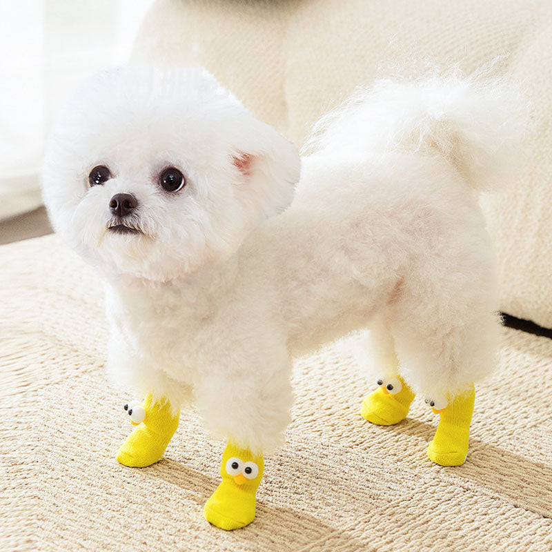 Non-slip Knitted Cotton Socks Of Dogs Cats canrusupet