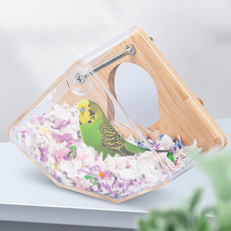 Transparent Parrot Bird Breeding Box Maternity room - canrusupet