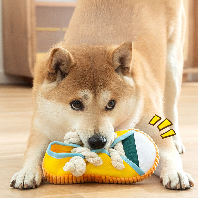 Teeth Grinding Toys Shoe Styles Dog Toys canrusupet