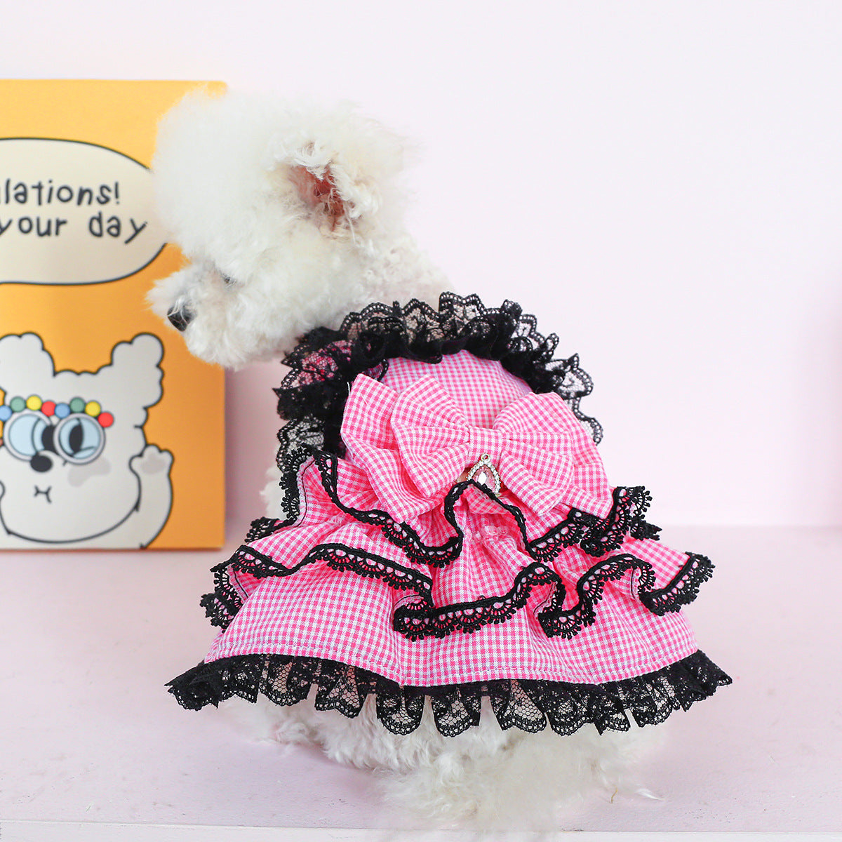 Dog Or Cat Clothes Casual Honey Boo Boo Dress - canrusupet