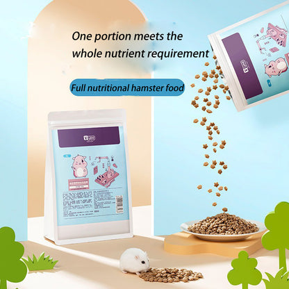 Hamster Food Freeze-dried Fruit and Vegetable Chow - canrusupet