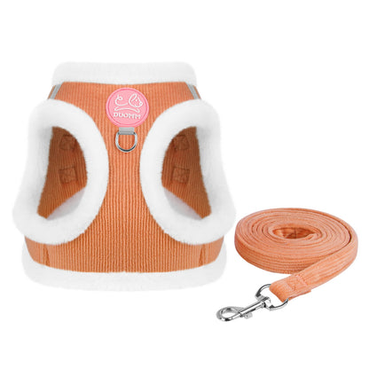 Dog Chest Harness Plush Comfort - canrusupet