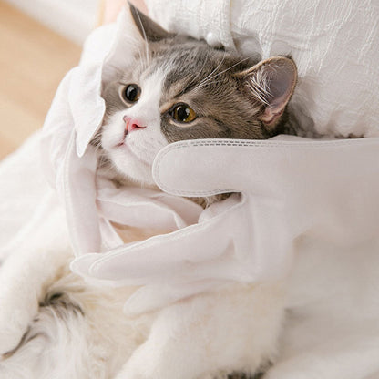 Glove Style Cleaning Wet Wipes Used For Pet Dry Cleaning canrusupet