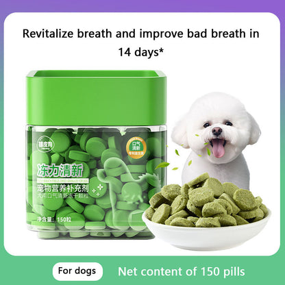 Freshens Breath Freeze Dried Particle For Cats Dogs canrusupet