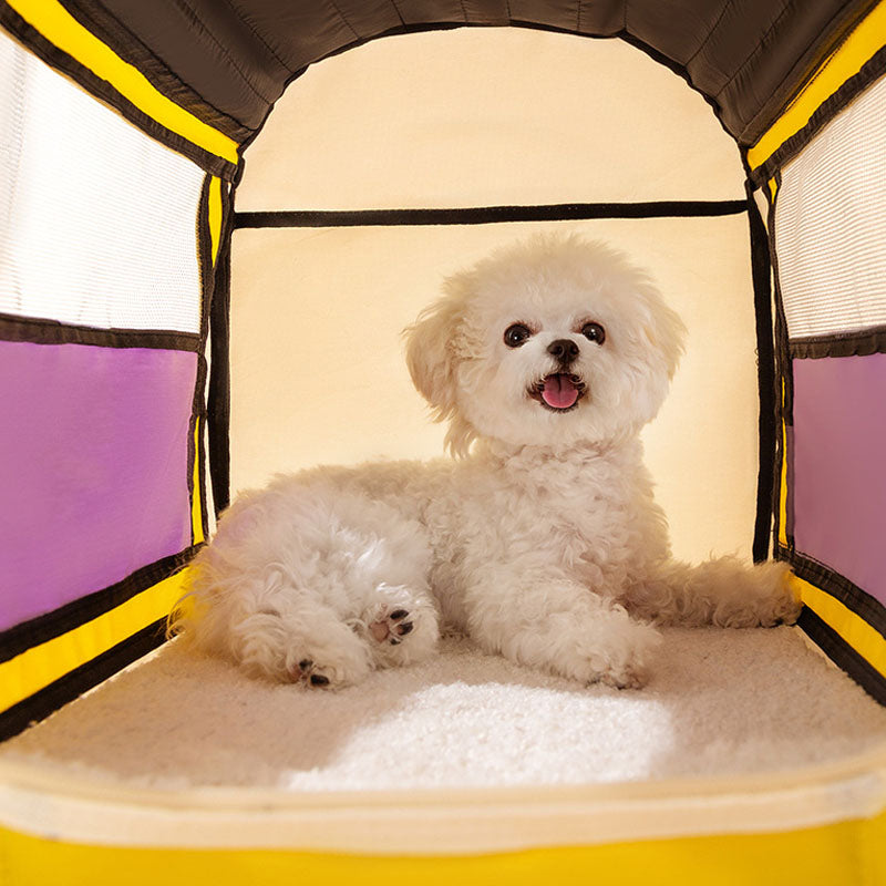 Outdoor Multifunctional Dog Kennel For Small Dogs Cats canrusupet