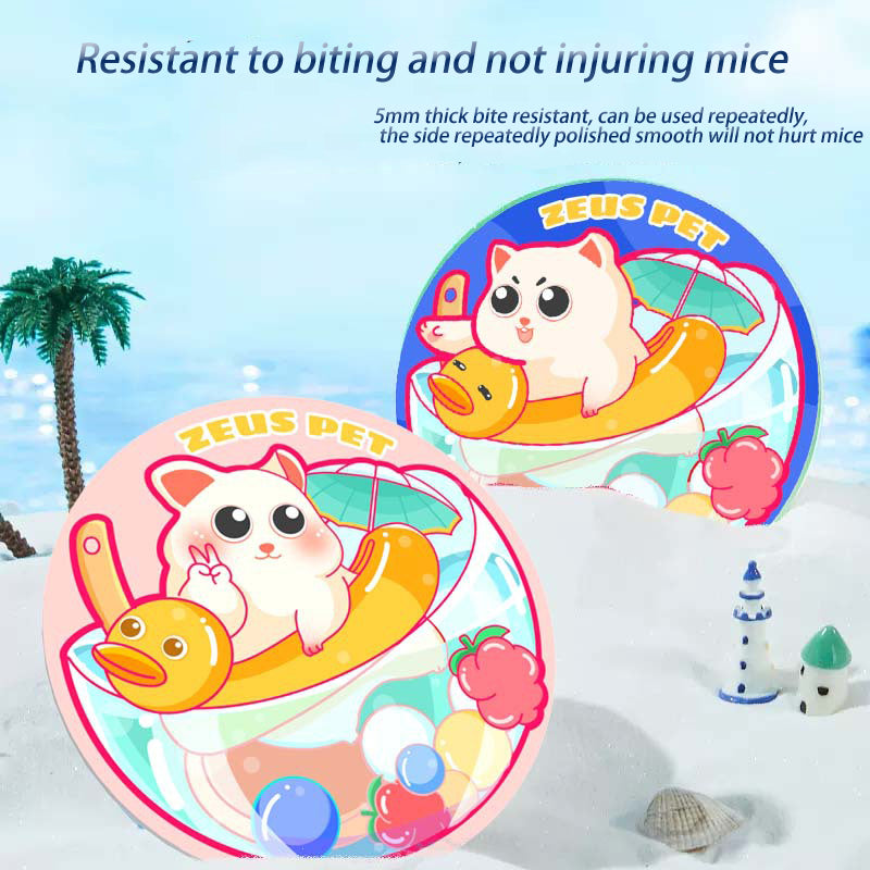 Hamster Ceramic Ice Pad - canrusupet