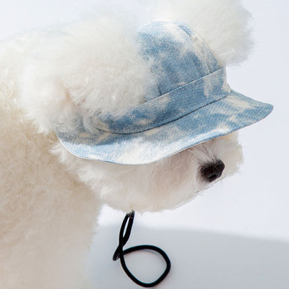 Funny Tie-Dye Bucket Hats For Dogs & Cats | All-Season canrusupet