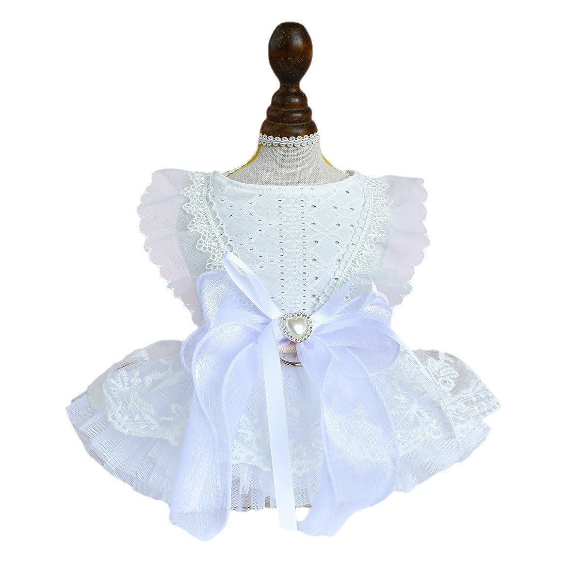 Dog Or Cat Clothes Princess Wedding Dress - canrusupet