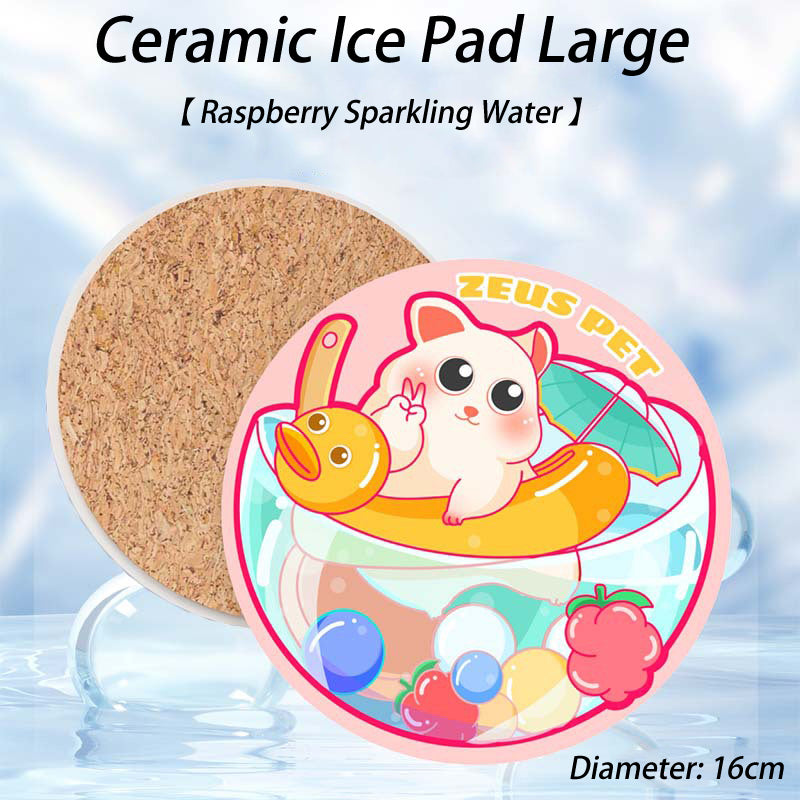 Hamster Ceramic Ice Pad - canrusupet