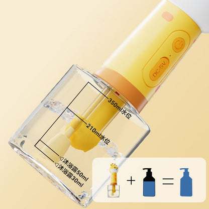 Electric Bubble Machine For Pet Bathing canrusupet