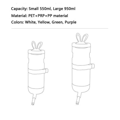 Suspension Type Drinking Fountain For Cats Dogs canrusupet