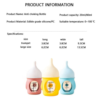 Silicone Material Dog Water Bottle For Newborn Puppies canrusupet