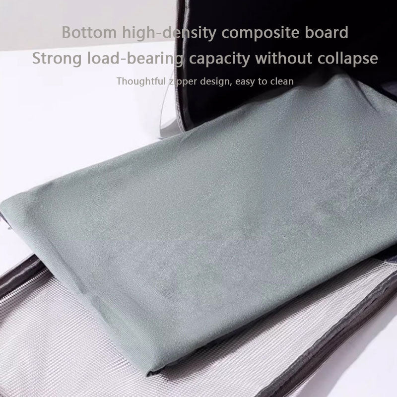 Large 4-Season Pet Carrier Bag For Dogs - Mesh Window Tote canrusupet