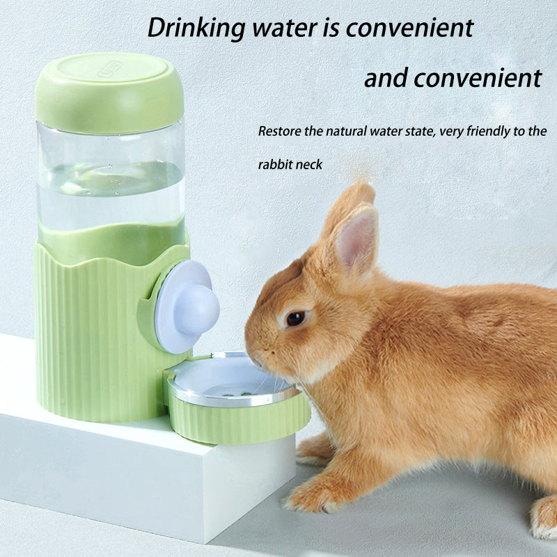 The Rabbit Water Bottle Is Silent and Automatically Feeds Water