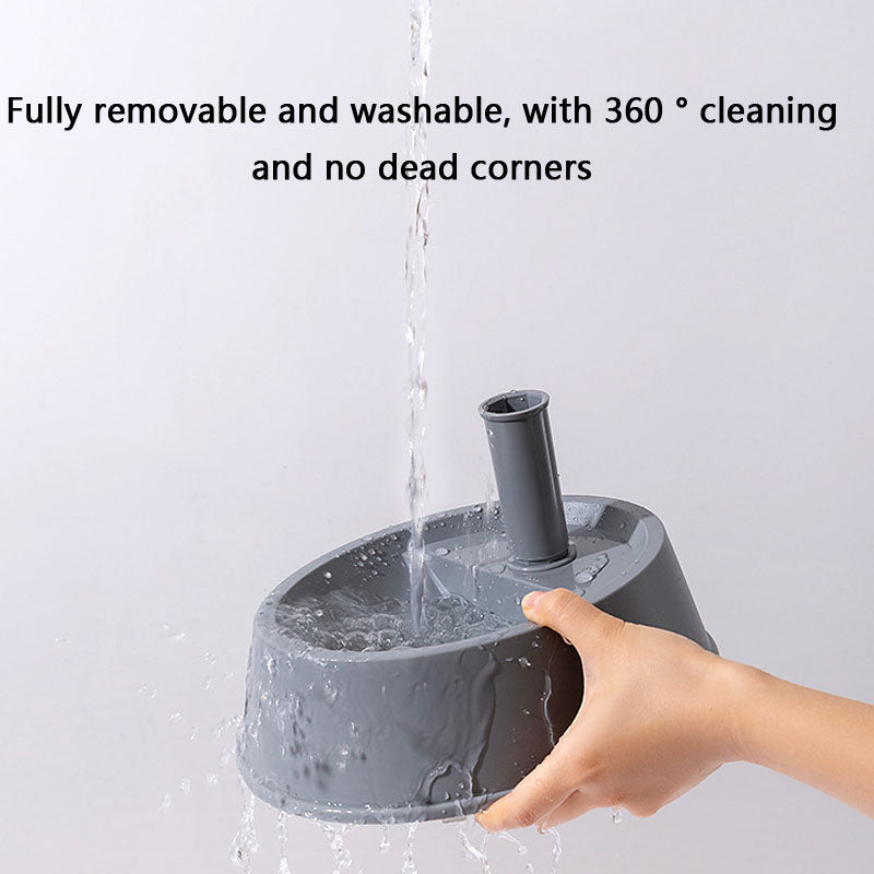 Adjustable Dog Bowl & Water Fountain - Anti-Tip Feeder For Pets canrusupet