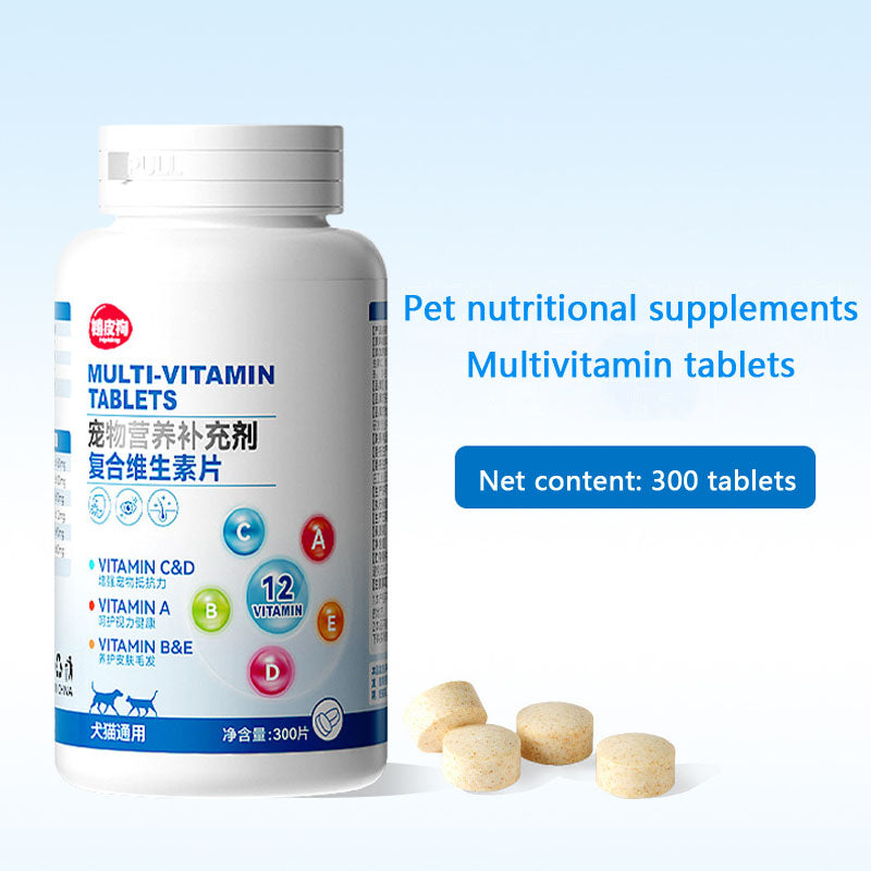 Nutrition Supplements Multivitamin Tablets For Cats Dogs canrusupet