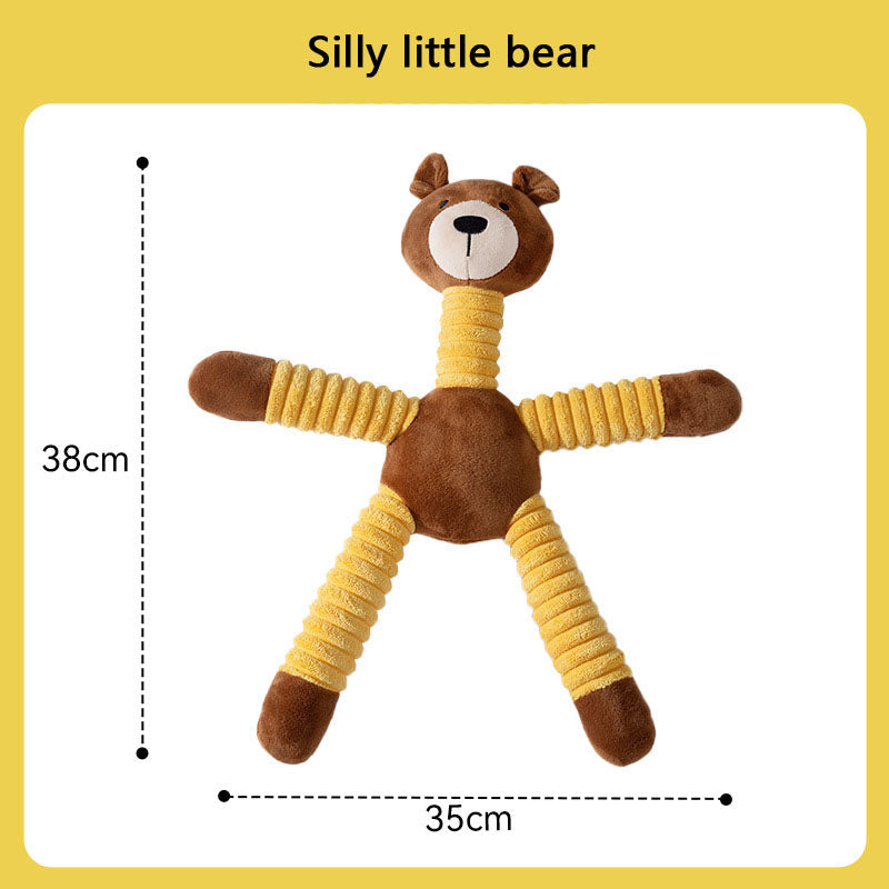 Durable Squeaky Dog Toys For Small Breeds - Chew & Teething canrusupet