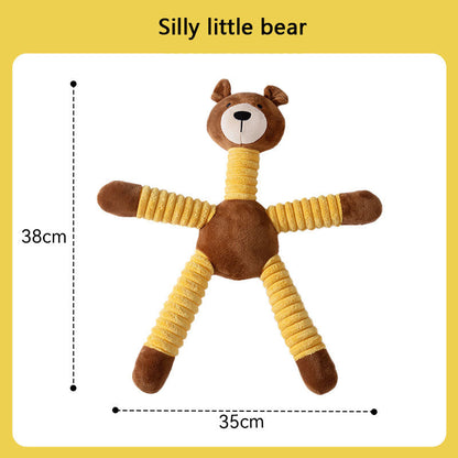 Durable Squeaky Dog Toys For Small Breeds - Chew & Teething canrusupet