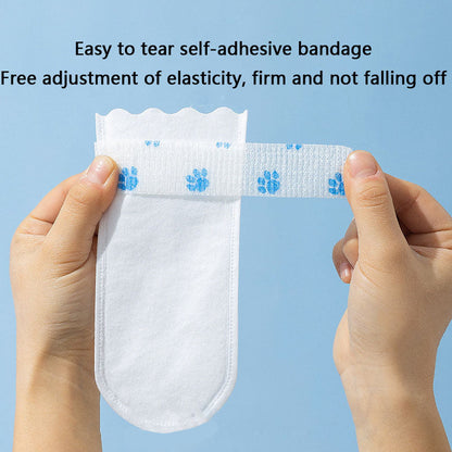 Waterproof Dog Boots For Puppy Disposable Outdoor Shoe Covers canrusupet